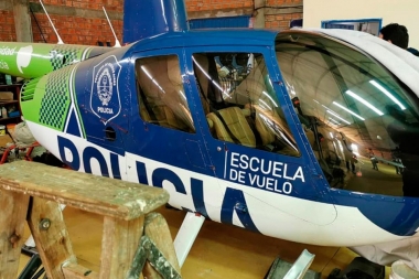 Encontraron un helicóptero de la Policía Bonaerense en un hangar narco de Paraguay