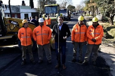 GARRO PRESENTÓ EL ‘PLAN 1.000 CUADRAS’ DE PAVIMENTO: “ESTAS OBRAS NOS DEVUELVEN LA ESPERANZA”