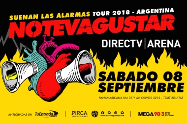 Notevagustar regresa a Buenos Aires