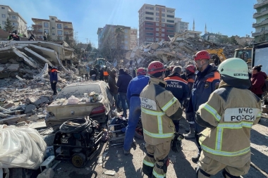 Argentina envía una brigada de 28 efectivos de ayuda humanitaria a Turquía tras el sismo