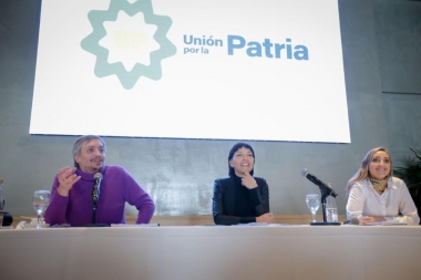 Mayra Mendoza y Máximo Kirchner junto a 100 empresarios y comerciantes de Quilmes