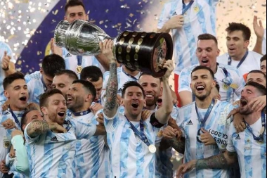 ¡Argentina campeón de América!