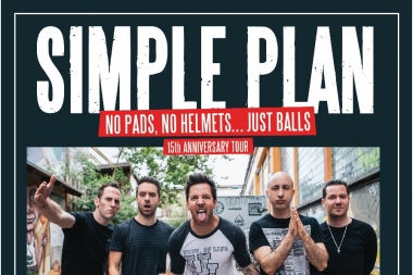 Simple Plan viene a la Argentina celebrando 15 años de su álbum debut