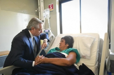 Alberto Fernández visitó a Milagro Sala en Jujuy: "Hay una clara persecución política"