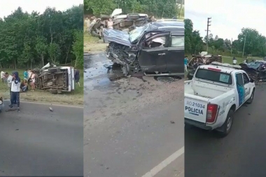 Ruta 53: un choque frontal entre dos camionetas dejó dos muertos en Florencio Varela