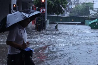Diluvió otra vez en el AMBA y hay alerta naranja por fuertes tormentas en otras 4 provincias