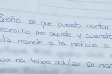 Mendoza: una mujer usó el cuaderno de comunicaciones de su hijo para denunciar violencia de género
