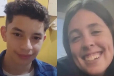 Desesperada búsqueda de dos adolescentes que desaparecieron a la salida del colegio