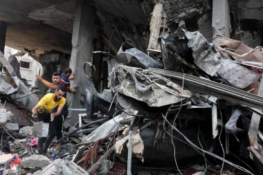 Ascienden a más de 9.000 los palestinos muertos por la ofensiva de Israel contra la Franja de Gaza
