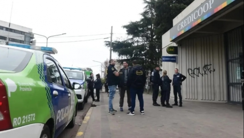 Golpe comando, tensión y fuga: así fue el ataque al Banco Credicoop de La Plata