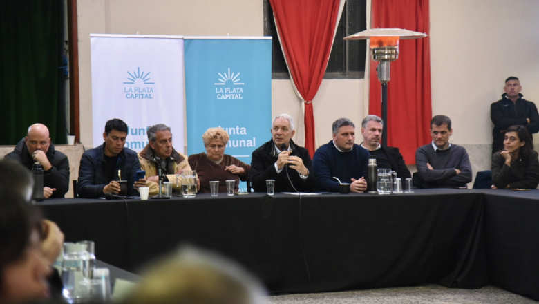 Alak presentó la Junta Comunal de El Peligro y lanzó el plan de obras
