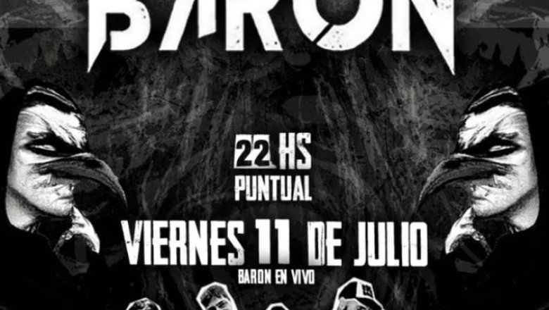 Viernes 11- Baron en La Plata