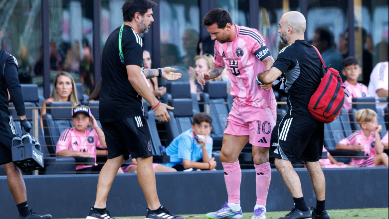 Messi sufre distensión en el isquiotibial y su retorno es incierto