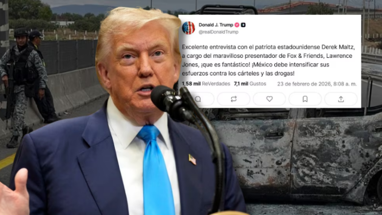 Trump reaccionó a la captura y muerte de ‘El Mencho’: “¡México debe intensificar sus esfuerzos contra los cárteles!”