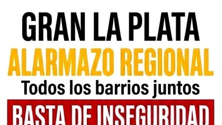 Todos los viernes:  "un ruidazo por inseguridad y reclaman más patrulleros"