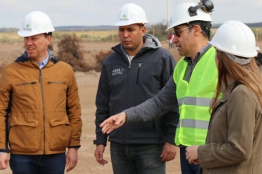 Villarino comenzó a construir la primer Planta de Biogás de la región