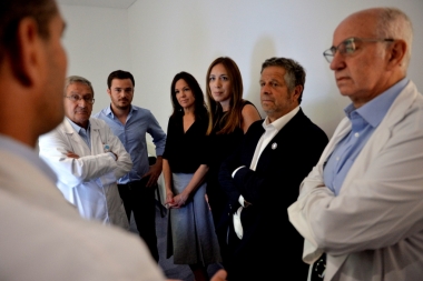 Vidal y Stanley visitaron el Hospital “El Cruce” en Varela