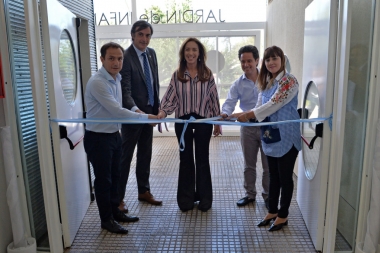 Vidal inauguró el Jardín de Infantes Nº 922 en Campana