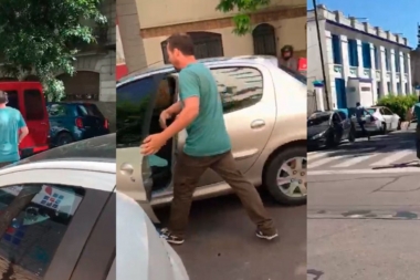 La Plata: persiguió al novio de su ex, lo atacó, le chocó el auto y quedó detenido