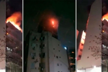 Trágico incendio en un edificio de Recoleta: hay 5 muertos y 18 heridos