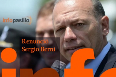 Renunció el Ministro  Sergio Berni