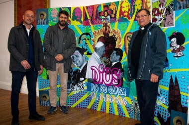 Se inauguró oficialmente la muestra “Francisco, Argentino Universal”” en la casa de las culturas