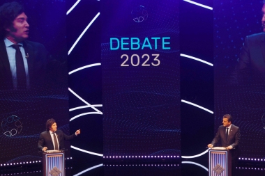 Sergio Massa y Javier Milei explican, en el debate, por qué quieren ser presidentes