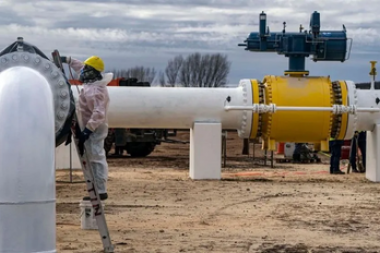 Comenzó a operar el gasoducto Mercedes-Cardales