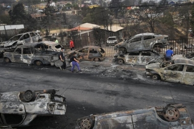 Chile: aumenta a 112 el número de muertos por los incendios forestales