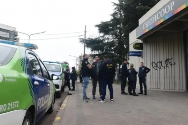 Golpe comando, tensión y fuga: así fue el ataque al Banco Credicoop de La Plata