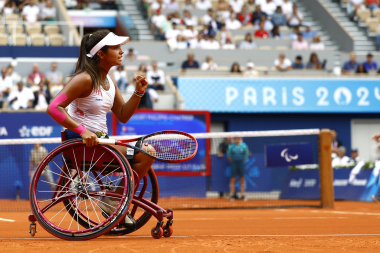 Angélica Bernal jugará la final de dobles en silla de ruedas en Wimbledon