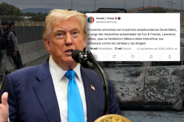 Trump reaccionó a la captura y muerte de ‘El Mencho’: “¡México debe intensificar sus esfuerzos contra los cárteles!”