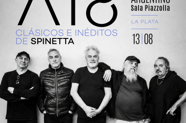 A18 Minutos llega al Teatro Argentino con clásicos e inéditos de Spinetta