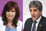 Fuerte contrapunto entre Cristina Kirchner y el ministro Luis Caputo